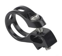 Gdfnmogo Morsetto per leva del cambio del pollice della bicicletta, anello di fissaggio in lega di alluminio M5 vite per SRAM X7 X9 XO XX XO1 XX1 Morsetto inverso fisso discreto (nero)