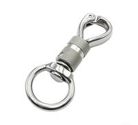 Gdfnmogo Moschettone Girevole Acciaio 113mm Antiruggine Moschettone Girevole