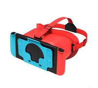 Gdfnmogo Nintendo-Switch per OLED VR Headset Occhiali con archetto regolabile e struttura ABS per un'esperienza di gioco 3D coinvolgente in diversi colori (arancione)