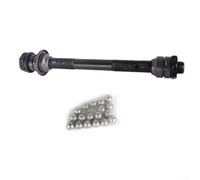 Gdfnmogo Novatec, mozzo posteriore cavo in acciaio da 135 mm, con cuscinetti a sfera, ricambio per mozzo della bicicletta, mountain bike e rimozione rapida (kit1)