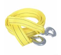 Gdfnmogo Nylon resistente affidabile di rimorchio dell'automobile di 300cm e ganci d'acciaio per recuperare in modo sicuro i veicoli disabili