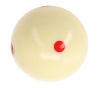 Gdfnmogo Pallina da biliardo blu a 6 punti, per pratica e allenamento, struttura in resina, 5,7 cm, 170 g, per tavolo da biliardo standard (rosso)