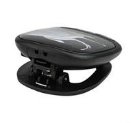 Gdfnmogo Pedometro 3D con ampio display digitale per camminare, correre e arrampicarsi, tiene traccia dei passi, distanza, calorie, esercizio, compatto, a clip, per attività fisica, colore nero