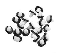 Gdfnmogo Per Fiat Per Ducato Auto Porta Trim Clips Set Di 20 OEM 71728806 8565 43 856543 Plastica Sostituzione Esterno Pannello di Fissaggio