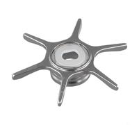 Gdfnmogo Per Metanium Reel Per Curado per Chiave per Diametro Dc Baitcast Avendo Scarico - 60mm Lega Freno Sei Stelle Drag Serie Alluminio Antares (grigio chiaro)