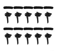 Gdfnmogo Per Wheel Black Plus Tire Balancers Testa per Duck Changers Inserire Rim 20pcs Protezioni Plastica Smontagomme Monte Smontagomma