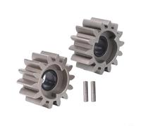 Gdfnmogo Pignone per tosaerba a 14 denti R+L con 2 perni di trasmissione, kit di ricambio in metallo resistente, compatibile con modelli Brast, Daye, Güde, Einhell, Hecht, Rotenbach