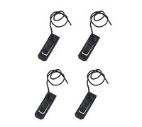 Gdfnmogo Pinne gonfiabili con fibbia e corda con pinne staccabili, clip anti-smarrimento per tavola da surf, 4 pezzi, nylon per acqua