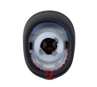 Gdfnmogo Pomello del cambio manuale nero e pelle rossa compatibile con Heavy Duty 20152022 e Megane Handle 2016in poi Kadjar interno sostituzione cambio Mk4 (6 velocità) 328654845r 56 velocità