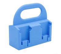 Gdfnmogo Portabatterie in ABS per batterie da 14 V e 18 V - Organizer per attrezzi con stoccaggio sicuro per banco da lavoro, garage, cassetta degli attrezzi - Compatibile con porta batteria (colore