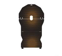 Gdfnmogo PP5 - Deflettore per la pulizia di bici da montagna e bici da strada, ruota libera e copertura del deragliatore posteriore, strumento di lavaggio per ruote da 26", 27,5", 29", 600 x 365 mm (B