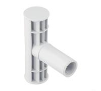 Gdfnmogo Raccordo a T invertito per piscine rettangolari con telaio in metallo, parte di ricambio per connettore, struttura in plastica resistente, compatibile con modelli Intex