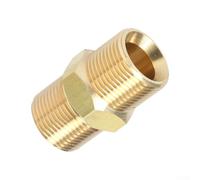 Gdfnmogo Raccordo maschio in ottone massiccio M22 x 1,5 per idropulitrice ad alta pressione, compatibile con idropulitrici Kranzle e AG, adattatore durevole per il collegamento (senza manicotto in