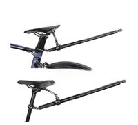 Gdfnmogo Robusta lega di alluminio selfie bicicletta, asta di estensione regolabile per action camera, supporto per bicicletta in terza persona per Insta360 e braccio flessibile per manubrio per