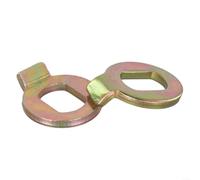 Gdfnmogo Rondella anti-rotazione per M14 in acciaio elettrico per motore mozzo bici, componente coppia per asse bici E-for, set da 2 pezzi (M14)