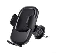 Gdfnmogo Rotation Plus Ventosa 360° Navigazione di guida sicura con supporto per auto, supporto per tazza auto, supporto per telefono in ABS per nero (presa d'aria)