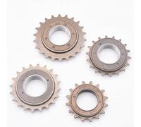 Gdfnmogo Ruota libera a velocità singola 16 over 18/20t 35 mm 1/2 X 1 over 8 pignone in acciaio per bici Fixie e Single Speed marrone (22T)
