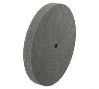 Gdfnmogo Ruota per sbavatura da 25 cm, in fibra di nylon, per smerigliatrice, diametro 250 mm, foro centrale da 16 mm, grana 180, per metallo, acciaio inossidabile, mobili in legno (5P)