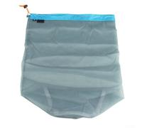 Gdfnmogo Sacca leggera in rete con coulisse, per campeggio, escursionismo, viaggi, multicolore, riutilizzabile, per organizzazione di attrezzi all'aperto, poliestere 50D, confezione da 5 (S/M/L/XL/XXL