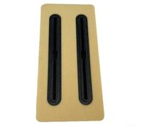 Gdfnmogo Scatola nero/bianco - Rail Board Plus per 5 cm. 39 x 19 x 3 in PVC con supporto per tavola da surf in schiuma per aquiloni, sistema di timone migliorato (nero)