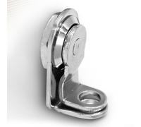 Gdfnmogo Serratura a camma in lega di zinco, 16 mm, 20 mm, 25 mm, 30 mm, lucchettabile, per armadietti, vetrine, bancomat, distributori automatici, cassaforte, argento (30 mm)