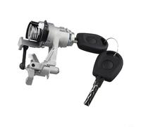 Gdfnmogo Serratura a cilindro per portellone posteriore con 2 chiavi, compatibile con MK4 Hatchback 1997-2006 e Seat per Arosa 1999-2006, in metallo resistente