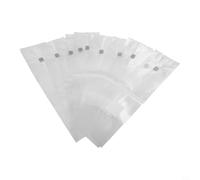Gdfnmogo Set di 10 sacchetti per la coltivazione di funghi, varie dimensioni: 20 x 50 x 12 cm, 13 x 50 x 12 cm, 8 x 50 x 7 cm, materiale PP resistente alla temperatura e all'umidità, per gourmet (25 ×