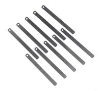 Gdfnmogo Set di 10 spessimetri in acciaio con spessore di 0,9 mm, lunghezza 150 mm, per gioco valvola e messa a punto motore, estremità arrotondata con foro per appendere i meccanici