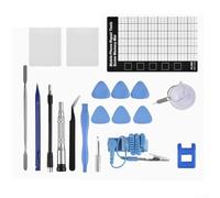 Gdfnmogo Set di cacciaviti portatili 160 in 1 con punte magnetiche per riparazione elettronica, 26 strumenti driver in custodia di tela, kit di attrezzi compatto per casa e officina