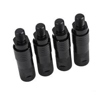 Gdfnmogo Set di connettori per allarme abboccata per pesca alla carpa, in lega di alluminio, adattatore magnetico a sgancio rapido con filettatura da 3/8", si adatta alla maggior parte dei supporti
