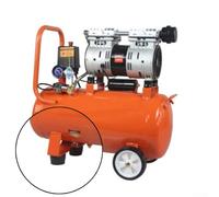 Gdfnmogo Set di cuscinetti per compressore d'aria, in gomma solida, antiurto, con isolamento delle vibrazioni con filettatura M8, piedini di ricambio antiscivolo per riduzione del rumore, per aria