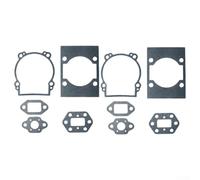 Gdfnmogo Set di guarnizioni di ricambio per Zenoah G45L G35 G4K BC4310 3410 decespugliatore - Costruzione in metallo componenti di tenuta del motore per apparecchiature elettriche esterne (2 set)