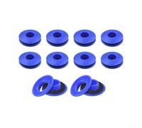 Gdfnmogo Set di occhielli in plastica per riparazione di teloni e copertura solare per piscina, occhielli rotondi resistenti alle intemperie, facili da installare, accessori per tende da sole per uso