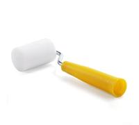 Gdfnmogo Set di rulli in schiuma da 5 cm con mini pennello a rullo ad alta densità e manico per pittura murale, rifiniture, bordi e piccoli lavori di riparazione, compatibile (B)