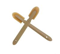 Gdfnmogo Set di strumenti per la finitura del mastice con applicatore di sigillante in silicone, spatola in gomma a lunghezza estesa in 2 pezzi per un'applicazione liscia e precisa, ideale per (2