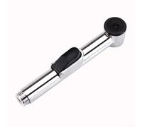 Gdfnmogo Set spruzzatore per bidet WC portatile in ABS con ugello spray igienico per doccia, soffione doccia con finitura cromata, tubo flessibile e staffa da parete per la pulizia del bagno e il