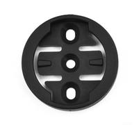 Gdfnmogo Staffa di montaggio per manubrio della bicicletta, supporto adattatore base per computer Garmin Gigant, piastra di montaggio per computer da bici in nylon, accessorio per GPS da ciclismo (per