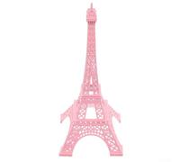 Gdfnmogo Statua decorativa in metallo a forma di torre Eiffel, decorazione artistica per casa e ufficio, decorazione artistica in stile europeo per lo spazio abitativo, durevole A
