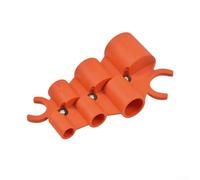 Gdfnmogo Strumento di misurazione di profondità e diametro per tubi da 1/4" a 1" per rame, PVC, PEX, CPVC, PERT - strumento di sbavatura e smontaggio raccordo a pressione, arancione