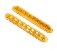 Gdfnmogo Supporto da parete per stecca da biliardo in legno massiccio, design salvaspazio per casa, sala giochi, centro comunità, club o tavolo da interno (marrone)