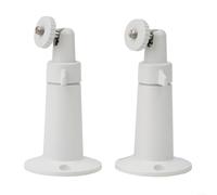 Gdfnmogo Supporto da parete realizzato per telecamera di sicurezza Ring Up Cam con batteria cablata HD, confezione da 2, girevole e inclinabile regolabile con viti per un'installazione stabile su