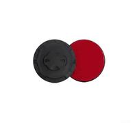 Gdfnmogo Supporto per computer da bicicletta, per Garmin con supporto per telefono grande da 55 mm, staffa per manubrio della bicicletta in ABS, accessorio adattatore per cellulare stabile, nero rosso