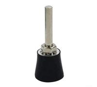Gdfnmogo Supporto per dischi abrasivi con gambo da 1/4 di pollice per dischi abrasivi Roloc, cuscinetto in gomma resistente e anima in alluminio, attacco a cambio rapido per smerigliatrici (25 mm)