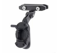 Gdfnmogo Supporto per fanale posteriore in lega di alluminio per Garmin Varia | RCT715, supporto leggero per luce della bici con spazio esteso sulla barra, accessorio per ciclismo nero