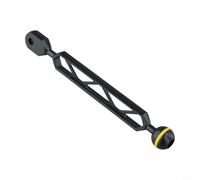 Gdfnmogo Supporto per luce subacquea per fotocamera subacquea, in lega di alluminio, supporto per torcia con palo da 15,2 cm e 20,3 cm e sfera H da 20,3 cm