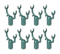 Gdfnmogo Supporto per stampelle per alberi da frutto in lega di alluminio, set di 8 supporti per rami verdi per frutteti, vigneti e giardini ornamentali, albero leggero resistente alle intemperie