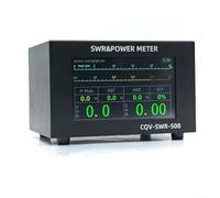 Gdfnmogo SWR Misuratore di Potenza Digitale Rapporto Onda Stazionaria Meter 200W 1.8-54MHz VSWR Analizzatore di Potenza 4.3 Pollice IPS Interfaccia UHF Radioamatoriale Dispositivo di test con batteria