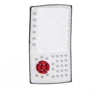 Gdfnmogo Tasti di ricambio in plastica con schermo LCD in silicone per tastiera Total Station, compatibili con TS02, TS06, TS15, GM52, IM52, ES602G, GTS1002, NiK N2, N5, K2(B)