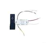 Gdfnmogo Telecomando per ventilatore da soffitto con controller inverter per oscuramento continuo, DC 24 V 190 mA 20-40 W, funzione timer a 6 velocità, compatibile con luce invisibile (bianco) (B)