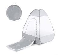 Gdfnmogo Tenda da meditazione pieghevole per campeggio e uso esterno, 130 x 100 x 100 cm, in tessuto Oxford con rete a prova di luce, installazione rapida in 8 secondi, design leggero e portatile